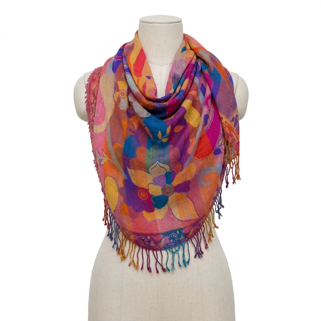Flower Pattern Shawls